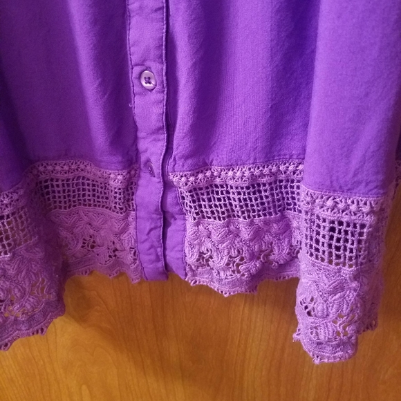 PURPLE blouse - Picture 5 of 8